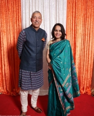 Kamal Sharma with MLA Rachna Singh 