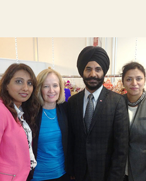 Laureen Harper Visits Armaan DBG in Surrey