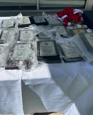 Plaques for young players 