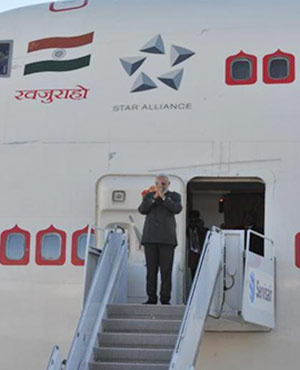 PM Modi is in Canada. 