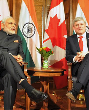 PM Modi is in Canada. 1st Indian PM on a stand alone bilateral visit in 42 years