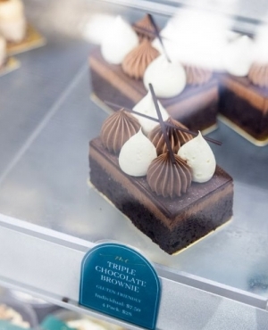 Decadent chocolate brownie 