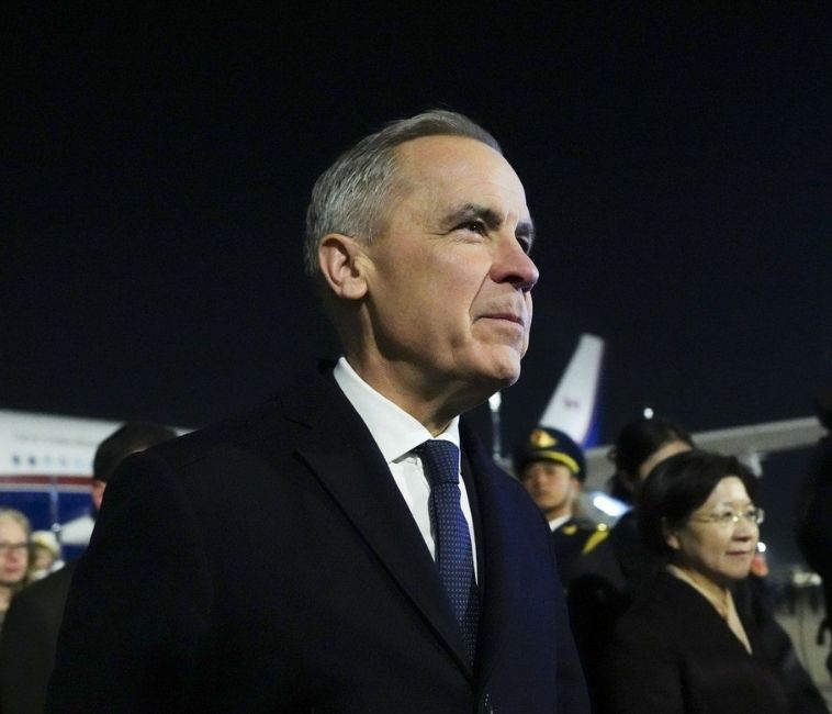 Prime Minister Mark Carney is officially welcomed to Beijing, China; Courtesy: Canadian Press 