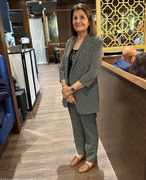 Manjit Gill poses for a photo 