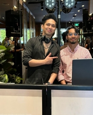 DJs play funky tunes 