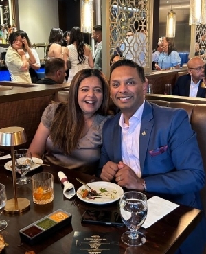 Vineet Verghese of RBC gets clicked 