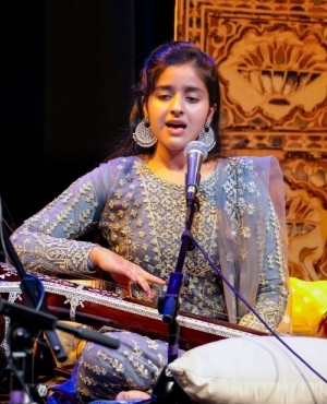 Saanjh Jaura is in her element with the sitar 