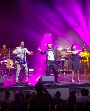 Vipul Mehta, Sulaiman Merchant, Salim Merchant, Simran Chaudhry, and Raj Pandit light the stage on fire 