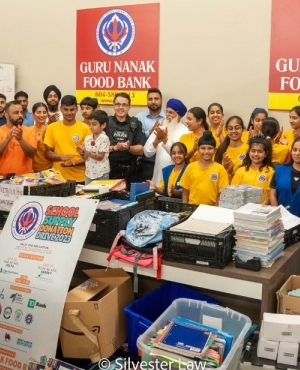 Volunteers showcase all the work that has gone into gathering of supplies 