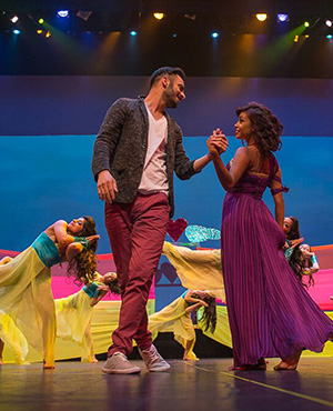 Lead singer of naQsh, Daksh Kubba performed at the show for the first time. 