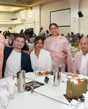Arvinder Bubber, Jayshree, Nikita Singh, Tony Singh, and his wife clicked at the event 