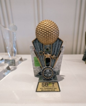 Trophies and awards for golfers