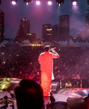 Punjabi singer Gurnam Bhullar gives an enthralling performance 