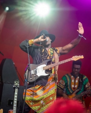 Performer in his element