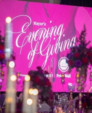 Mayor's evening of giving logo