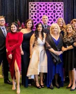 Mayor Brenda Locke and attendees 