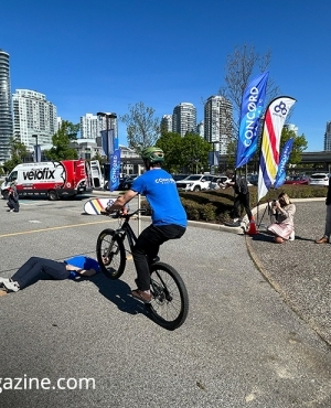 Cycle over the mayor 