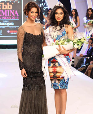 Unveiling Of Miss India 2014 Crown