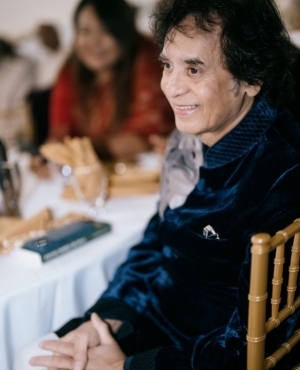 Ustad Zakir Hussain engaged in the event 