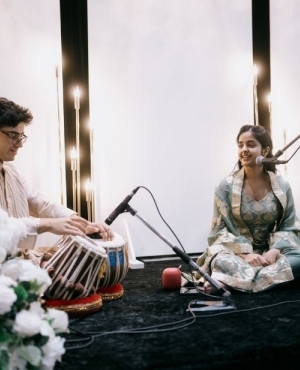 Young Tabla Player and Saanjh Jaura perform together 