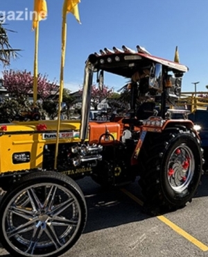 Tractors on the scene