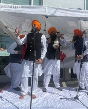 Ragis perform live at the event 