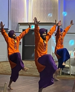 Bhangra performers set dance stage on fire 