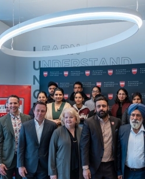 Another student also takes to the stage and is overjoyed regarding the housing announcement 