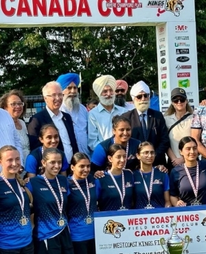 Girls team clicked on their win 