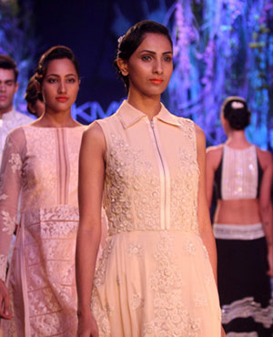Models walk the ramp for Manish Malhotra show