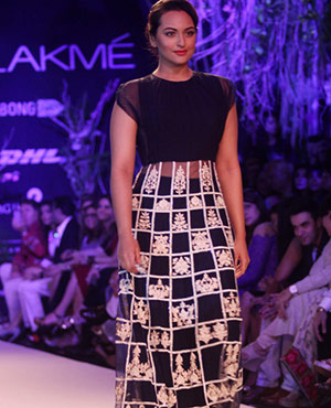Sonakshi Sinha walks the ramp for Manish Malhotra