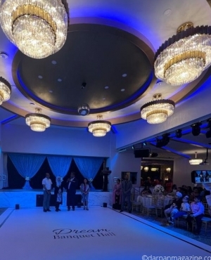 MP Sukh Dhaliwal with teammates Jasbir Sandhu & Becky Zhou 