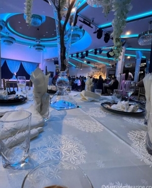 Exquisite decor of Dream Banquet Hall 