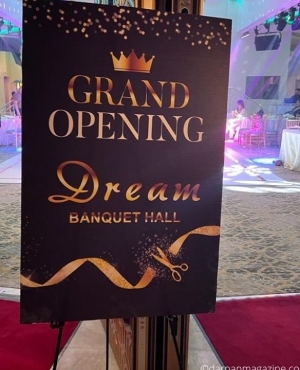 Dream Banquet Hall now open for bookings 
