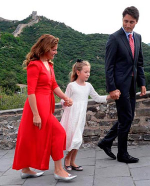 Justin Trudeau In China