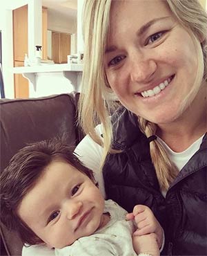 Newborn With Full Head Of Hair Is Instant Hit