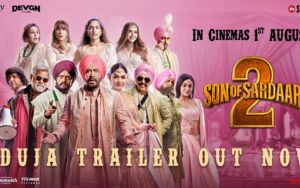 Son Of Sardaar 2 - DUJA OFFICIAL TRAILER | Ajay Devgn & Mrunal Thakur